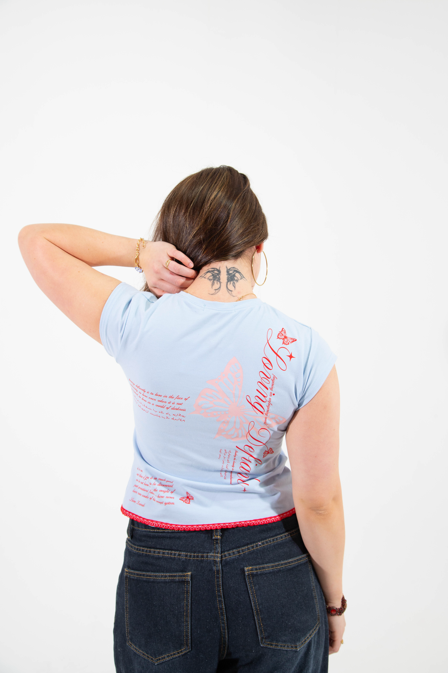 LOVING DEFIANTLY BABY TEE