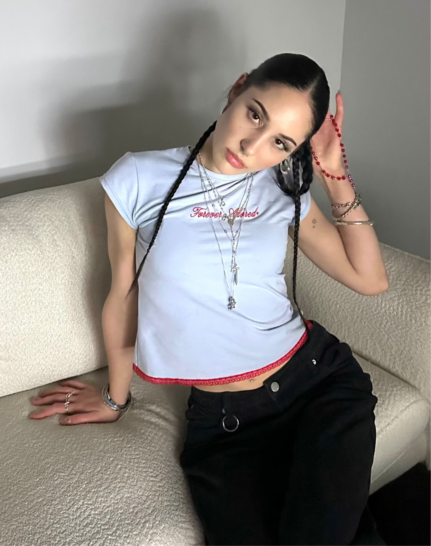 LOVING DEFIANTLY BABY TEE