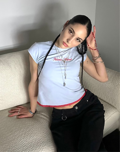 LOVING DEFIANTLY BABY TEE